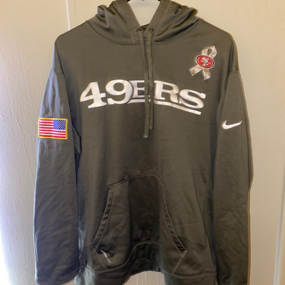 San Francisco 49ers Salute to Veterans hoodie